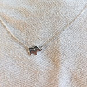 New Sterling Silver Elephant Necklace (Target)